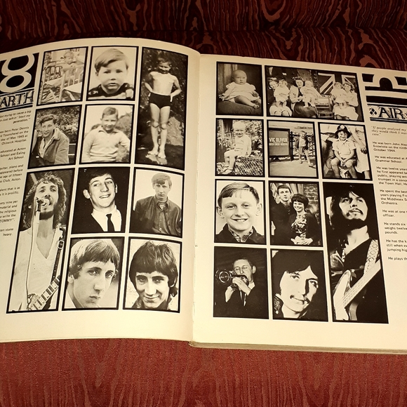 A DECADE OF THE WHO AN AUTHORISED HISTORY IN MUSIC COPYRIGHT 1977 PAPERBACK - Picture 7 of 16